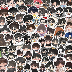 [PRE-ORDER] BTS Jungkook stickers (100pcs)