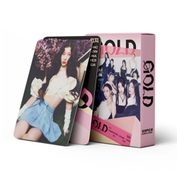 [PRE-ORDER] ITZY Gold lomocards (55pcs)