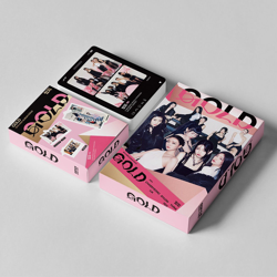 [PRE-ORDER] ITZY Gold lomocards (55pcs)