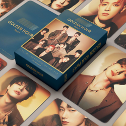 [PRE-ORDER] ATEEZ Golden Hour lomocards (55pcs)