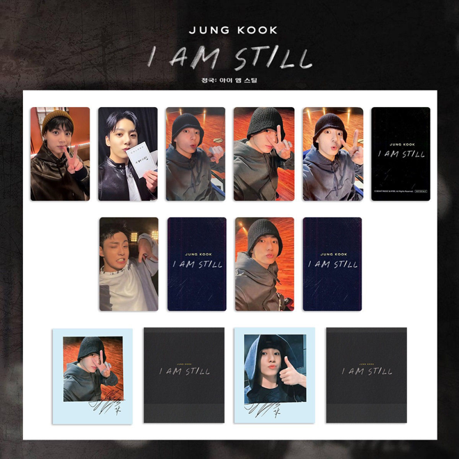 [PRE-ORDER] BTS JUNGKOOK 'I Am Still' (pack of 9) unofficial photocards