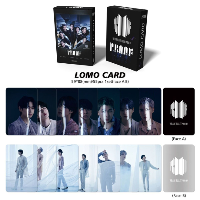 [PRE-ORDER] BTS PROOF lomocards (55pcs)
