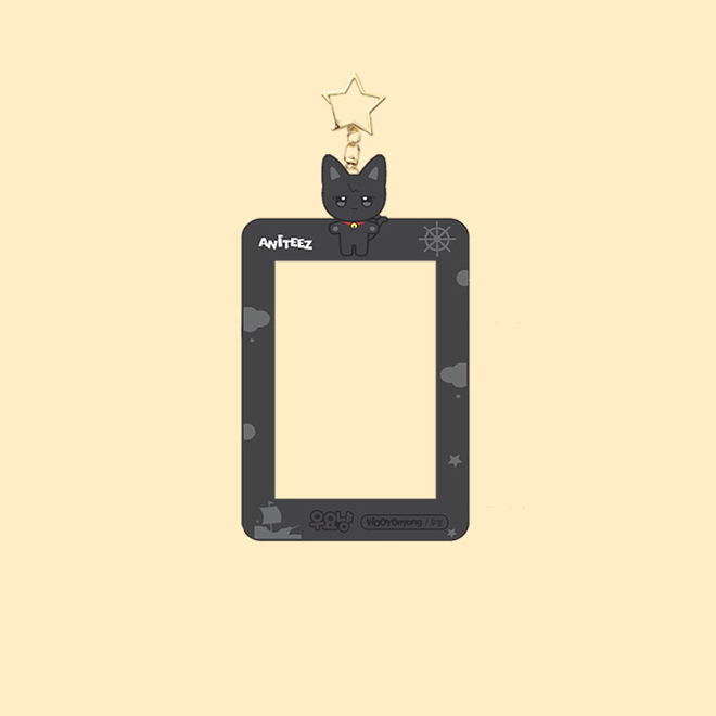 [Në Gjendje] ATEEZ Aniteez Photocard Holder Keychain – Wooyoung Edition