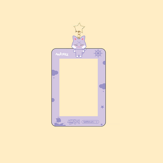 [PRE-ORDER] ATEEZ Aniteez Photocard Holder Keychain – Sandeoki Edition