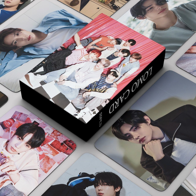 [PRE-ORDER] Enhypen 2025 Season's Greetings Documentary 001-002 ver. 1 lomocards (55pcs)