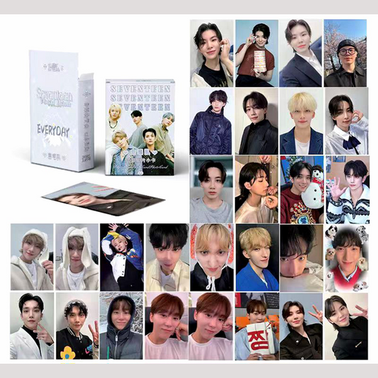 [PRE-ORDER] Seventeen Everyday lomocards (50pcs)