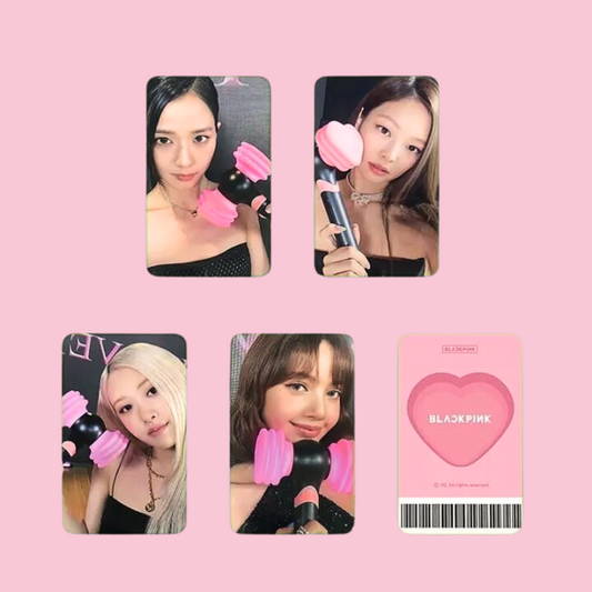 [Në Gjendje] BLACKPINK Lightstick Waterproof Unofficial Photocard Set