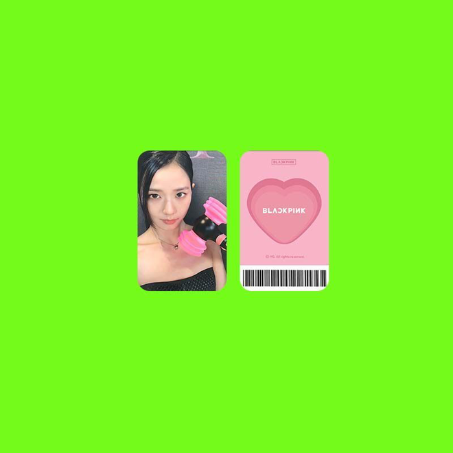 [Në Gjendje] BLACKPINK Lightstick Waterproof Unofficial Photocard Set