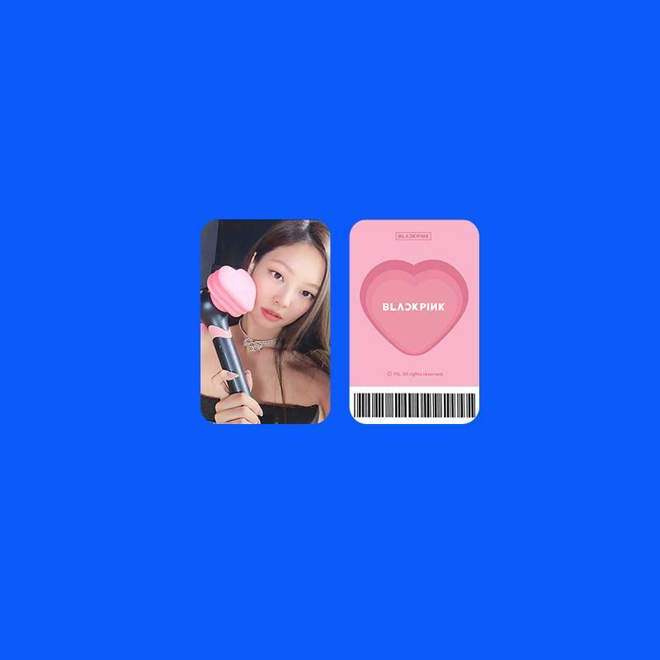 [Në Gjendje] BLACKPINK Lightstick Waterproof Unofficial Photocard Set