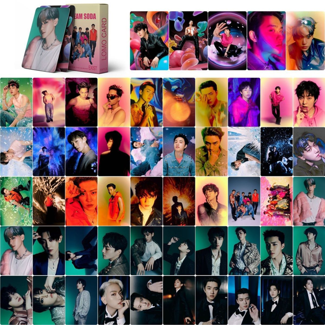 [Në Gjendje] EXO Cream Soda lomocards (55pcs)