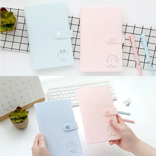[Në Gjendje] Pink/Blue Binder (240 pockets)