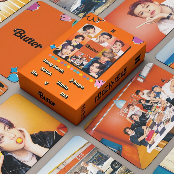 [PRE-ORDER] BTS Butter lomocards (55pcs)