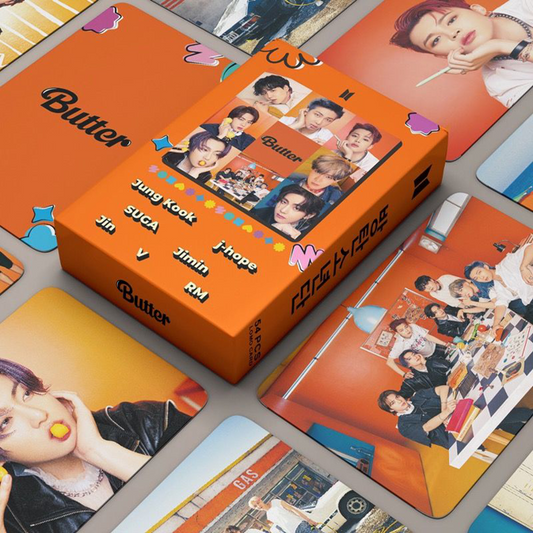 [PRE-ORDER] BTS Butter lomocards (55pcs)