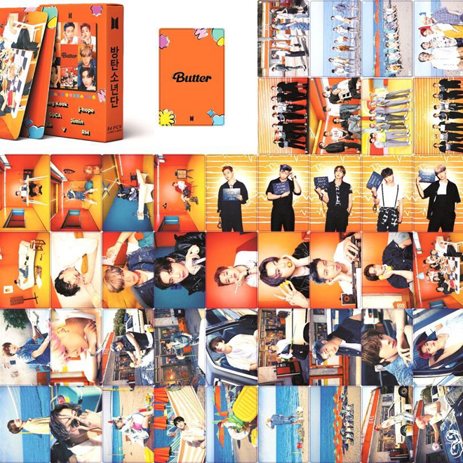 [PRE-ORDER] BTS Butter lomocards (55pcs)