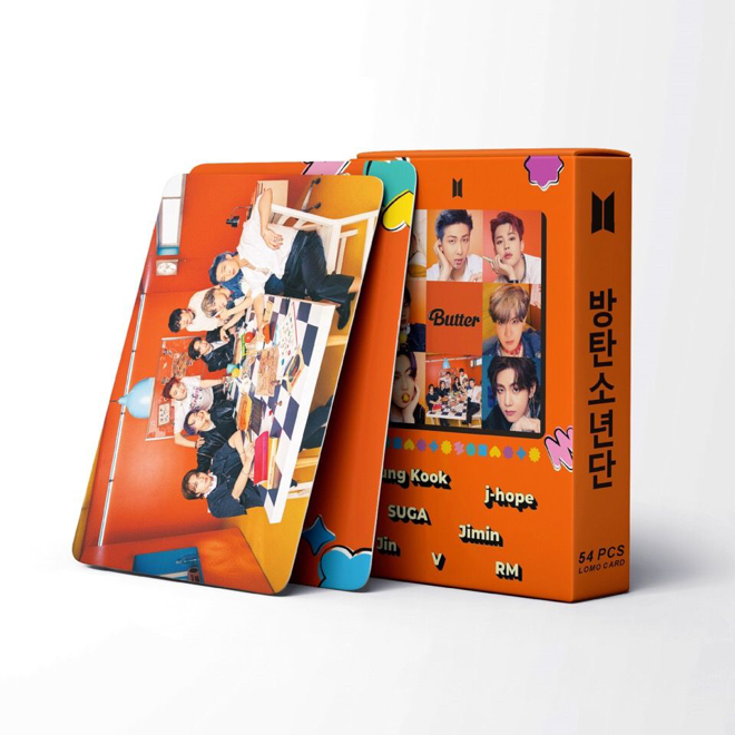 [PRE-ORDER] BTS Butter lomocards (55pcs)