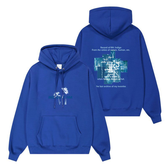 [PRE-ORDER] BTS RM Indigo Hoodies