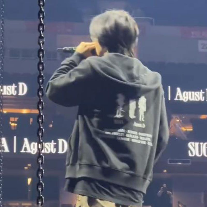 [PRE-ORDER] BTS Agust D ZIP-UP HOODIE