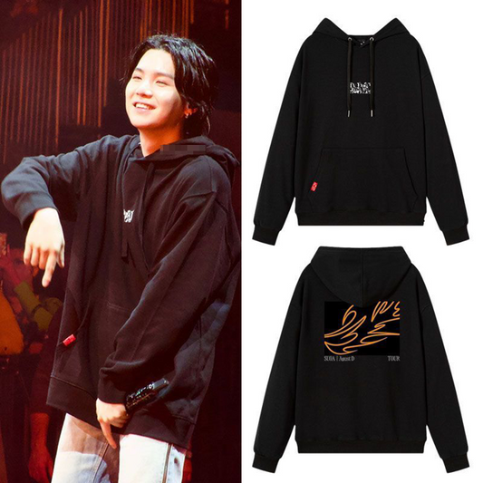 [PRE-ORDER] BTS Agust D D-Day Flame Hoodie
