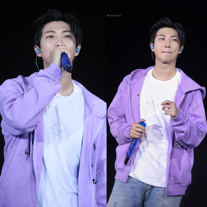 [PRE-ORDER] BTS Yet To Come in Busan Zip-Up Hoodie (Lavender)