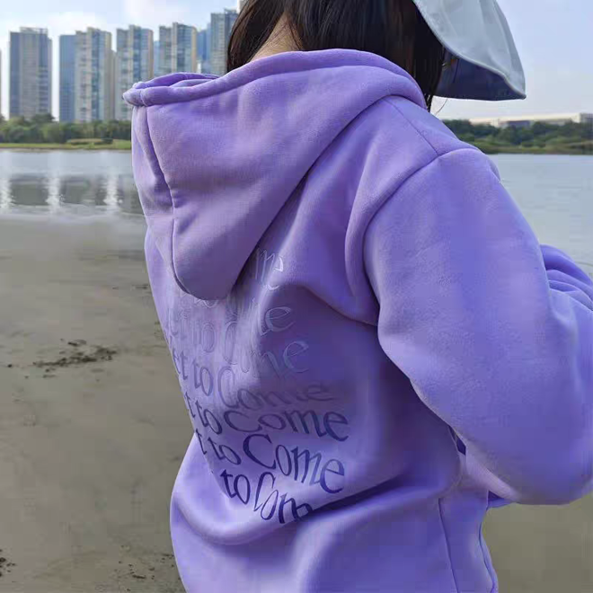 [PRE-ORDER] BTS Yet To Come in Busan Zip-Up Hoodie (Lavender)
