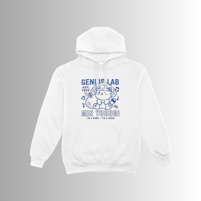 [PRE-ORDER] Min Yoongi 'Genious Lab' Hoodie