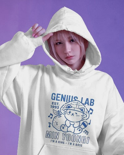 [PRE-ORDER] Min Yoongi 'Genious Lab' Hoodie