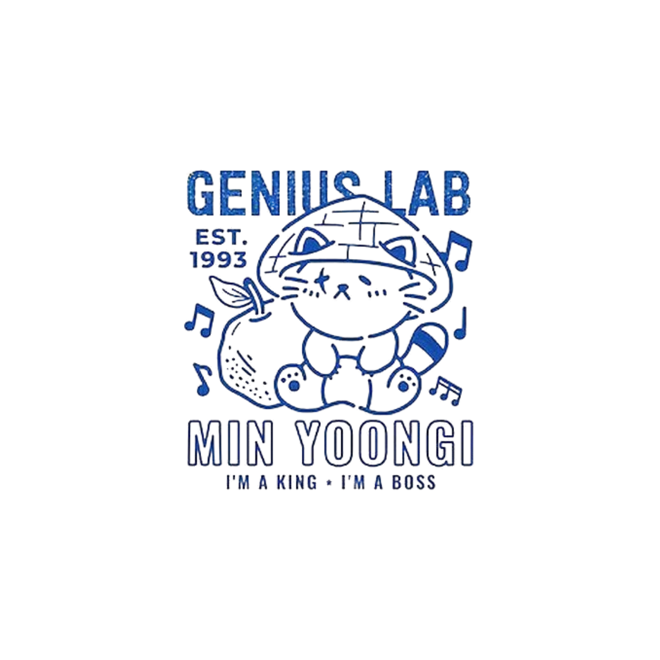 [PRE-ORDER] Min Yoongi 'Genious Lab' Hoodie