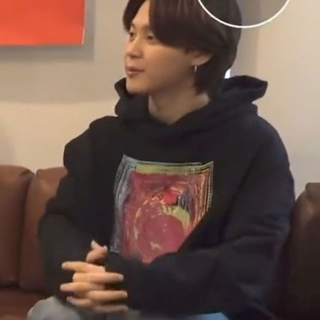 [PRE-ORDER] Loose printed Hoodie | As worn by Jimin of BTS