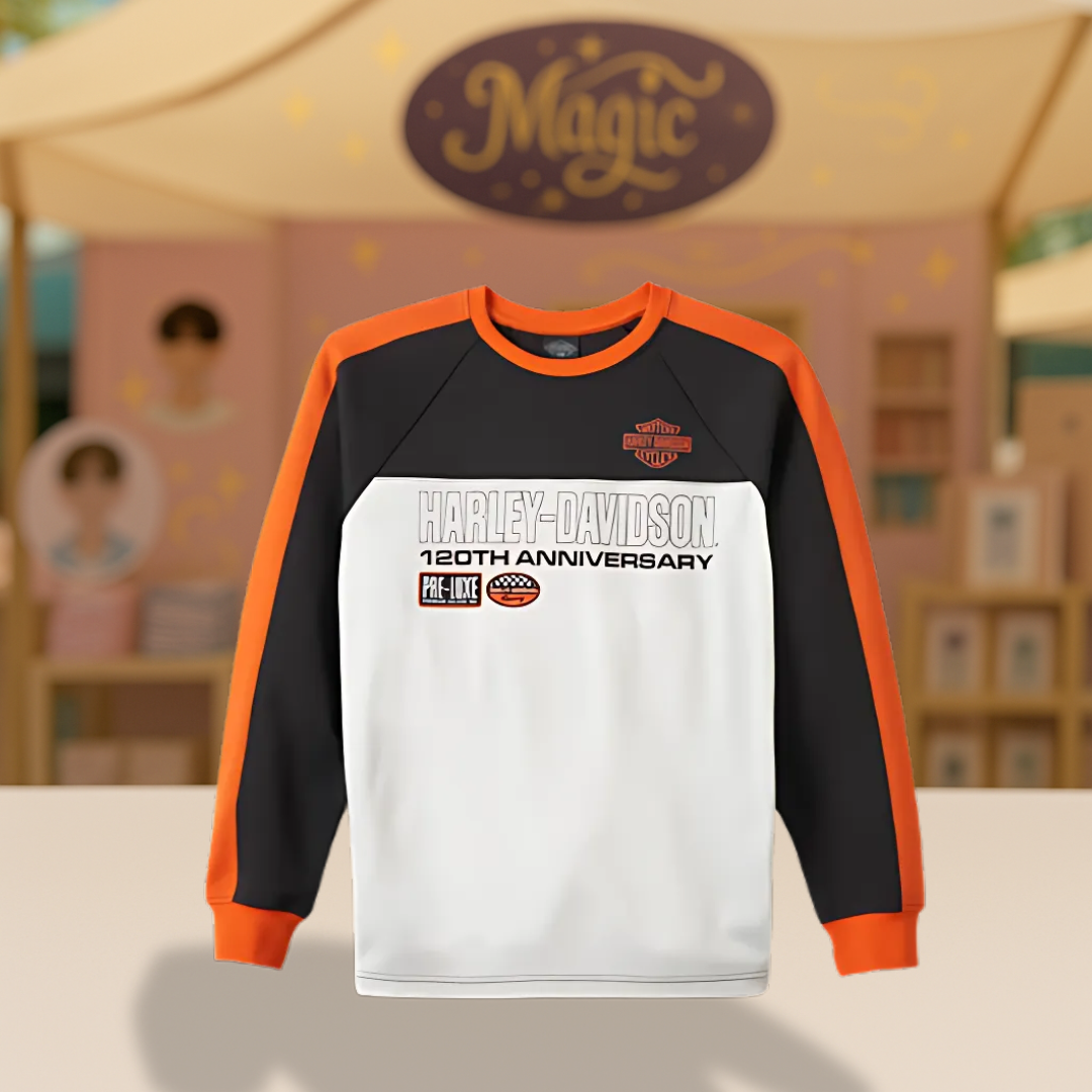 [Në Gjendje] BTS JUNGKOOK Harley Davidson Sweater