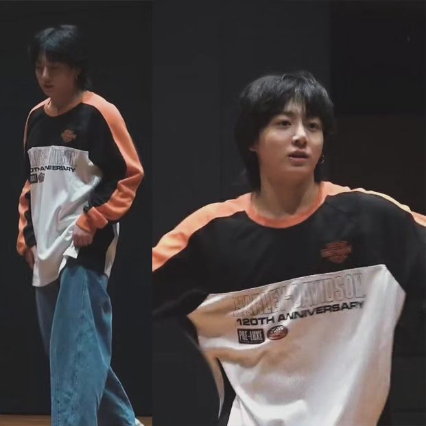 [Në Gjendje] BTS JUNGKOOK Harley Davidson Sweater