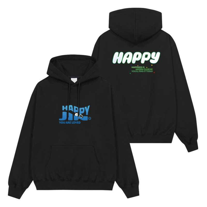 [PRE-ORDER] BTS JIN Happy Hoodies & Sweaters