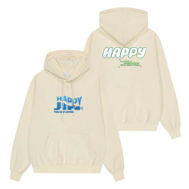[PRE-ORDER] BTS JIN Happy Hoodies & Sweaters