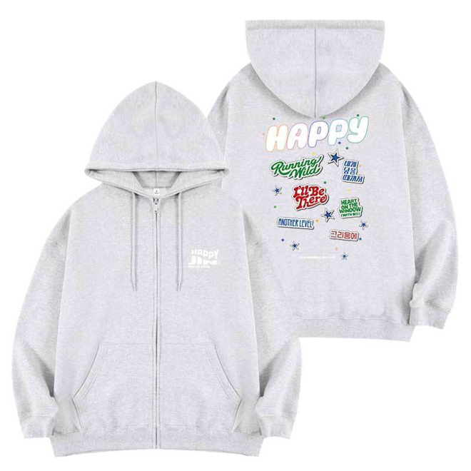 [PRE-ORDER] BTS JIN Happy Hoodies & Sweaters