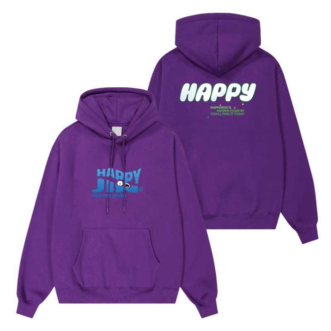 [PRE-ORDER] BTS JIN Happy Hoodies & Sweaters