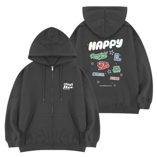 [PRE-ORDER] BTS JIN Happy Hoodies & Sweaters