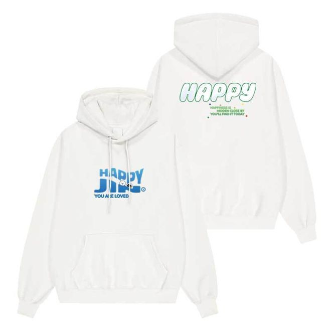 [PRE-ORDER] BTS JIN Happy Hoodies & Sweaters