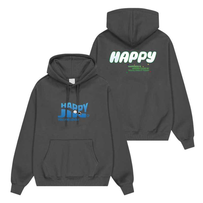 [PRE-ORDER] BTS JIN Happy Hoodies & Sweaters