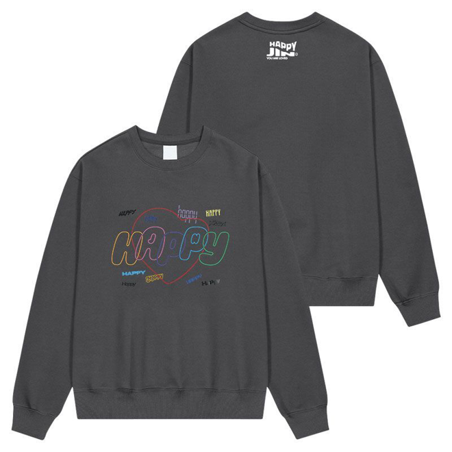 [PRE-ORDER] BTS JIN Happy Hoodies & Sweaters