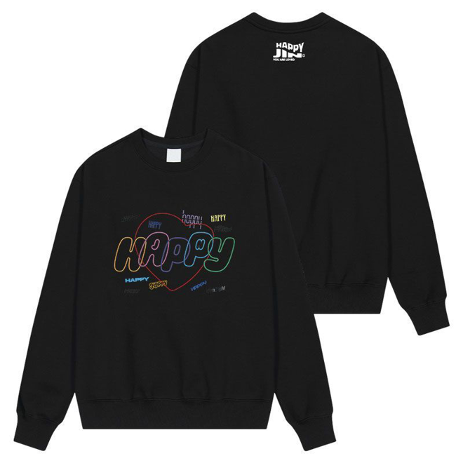 [PRE-ORDER] BTS JIN Happy Hoodies & Sweaters