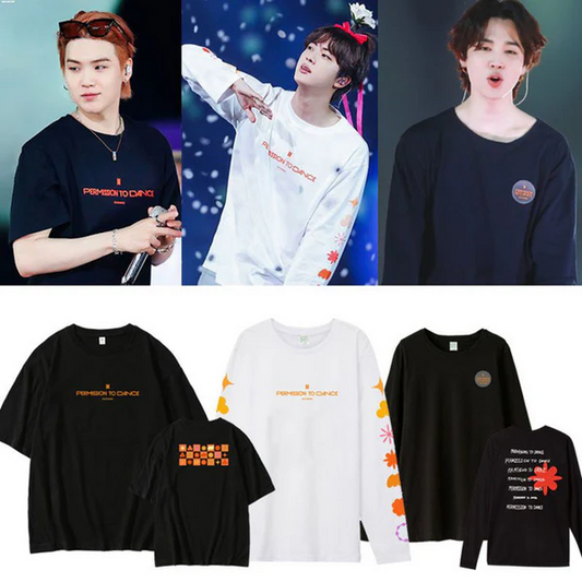 [PRE-ORDER] BTS Permission To Dance Tour Sweatshirts & T-shirts