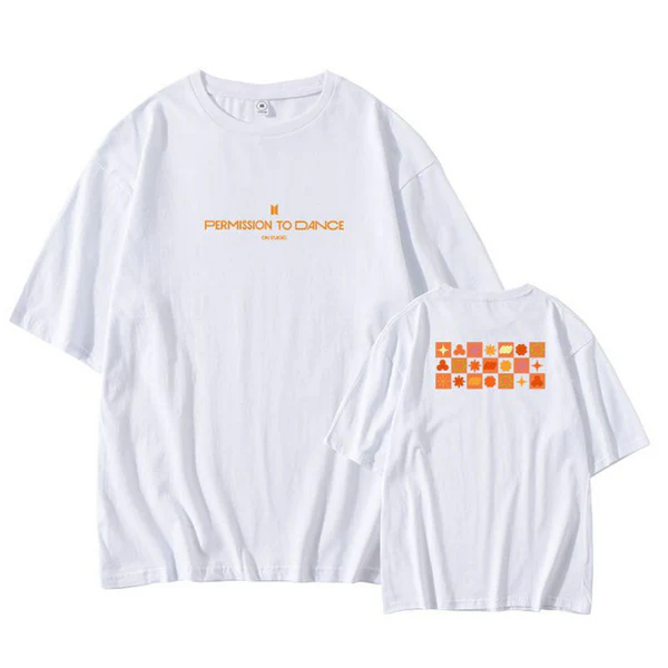 [PRE-ORDER] BTS Permission To Dance Tour T-Shirt White