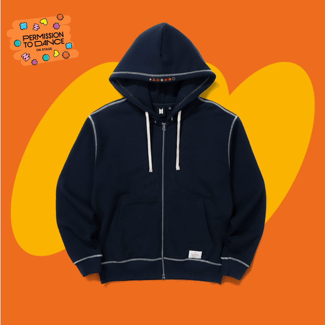 [PRE-ORDER] BTS Permission To Dance On Stage - Seoul Zip-Up Hoodie