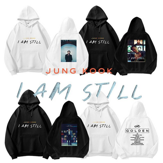 [PRE-ORDER] BTS Jungkook NEW I Am Still Hoodies