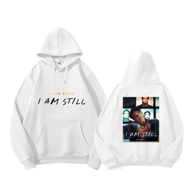 [PRE-ORDER] BTS Jungkook NEW I Am Still Hoodies