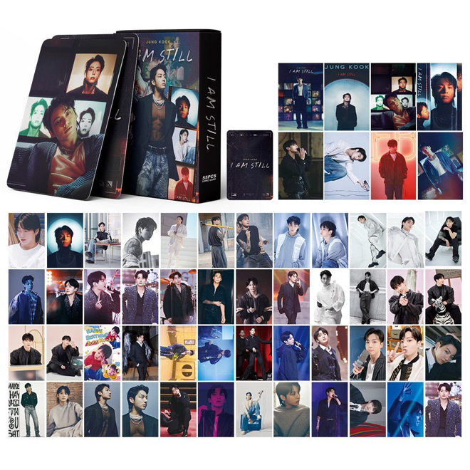 [PRE-ORDER] BTS Jungkook I Am Still lomocards (55pcs)