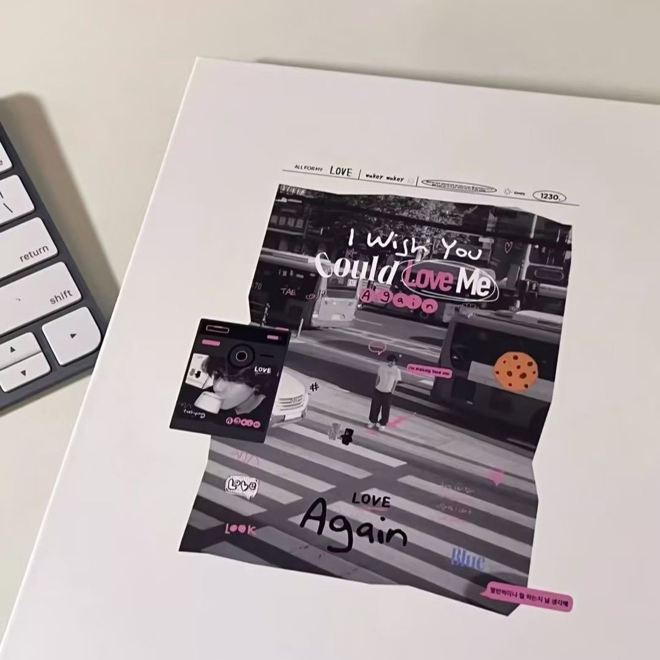 [PRE-ORDER] BTS Taehyung 'Love Me Again' Binder