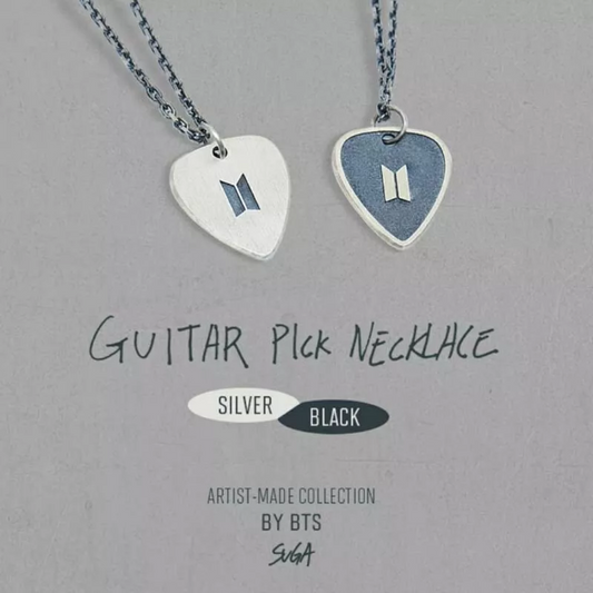 [PRE-ORDER] BTS Suga Guitar Pick Necklace