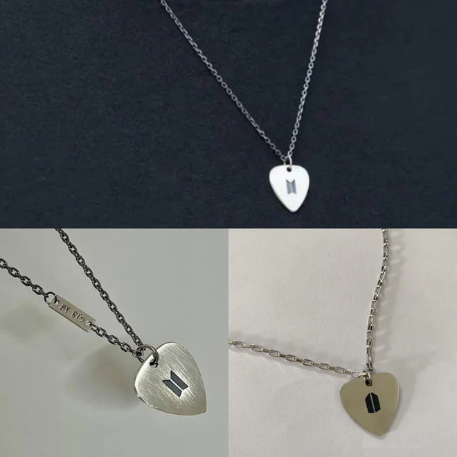 [PRE-ORDER] BTS Suga Guitar Pick Necklace