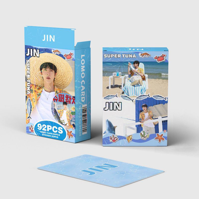 [PRE-ORDER] BTS Jin Supertuna lomocards (92pcs)
