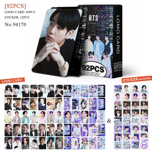 [PRE-ORDER] BTS lomocards (92pcs)